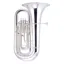 John Packer JP378 Sterling BBb Tuba - Silverplate