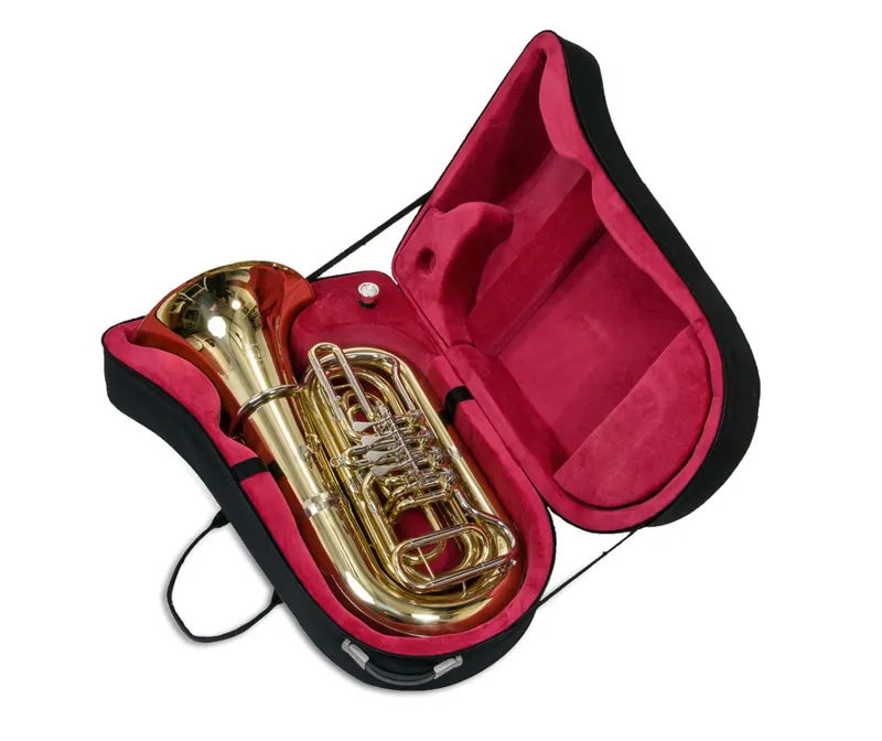 John Packer JP379B Sterling Bb Tuba - Lacquer-2