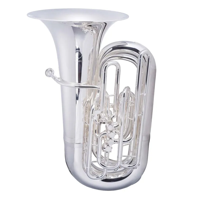 John Packer JP379CC Sterling C Tuba - Silverplate