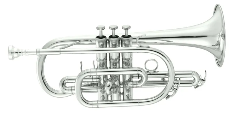 John Packer JP071 Bb Cornet - Silver Plate