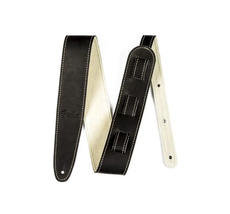 Fender Ball Glove Leather Strap - Black