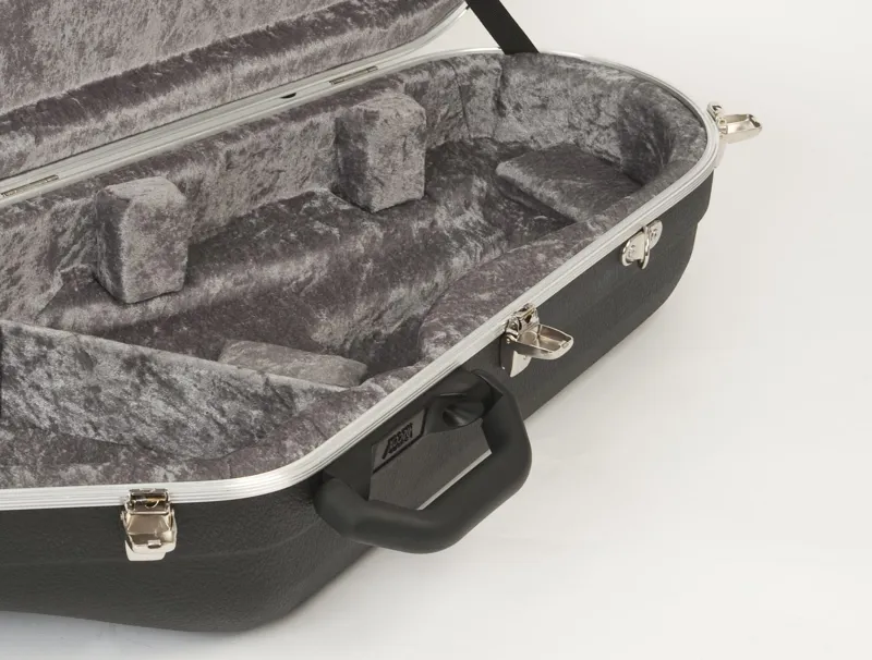 Hiscox Artist Tenor Saxophone Case - Black/Silver-1