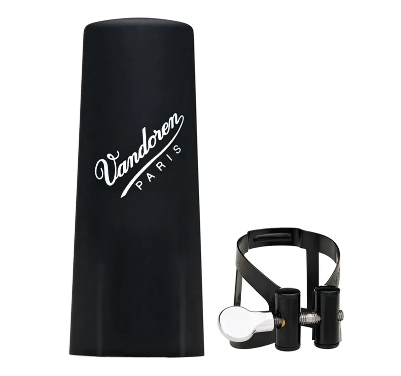 Vandoren LC51BP M/O Bb Clarinet Ligature and Cap - Black