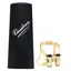 Vandoren LC51GP M/O Bb Clarinet Ligature and Cap - Goldplated