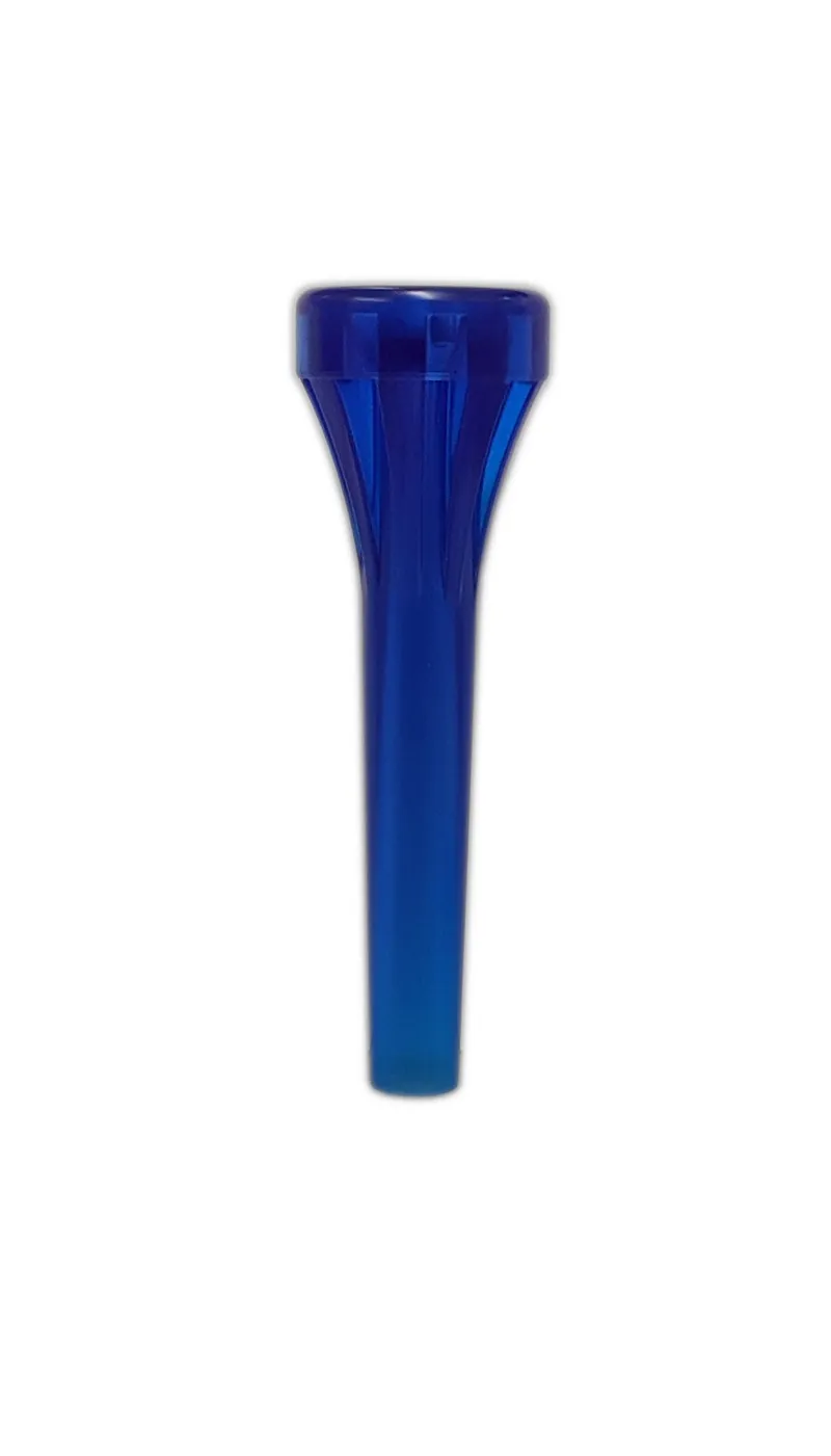 Loyi 3C Plastic Trumpet Mouthpiece - Blue