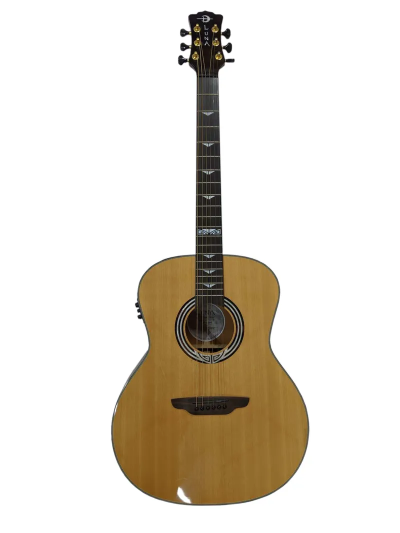 Luna Art Deco Electro-Acoustic Guitar