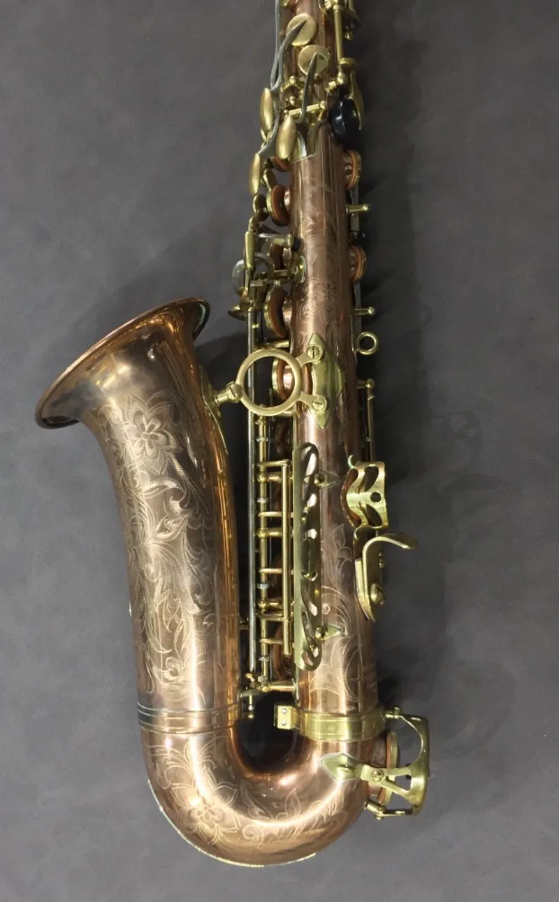 Hanson Monarch Bronze Alto Saxophone-1