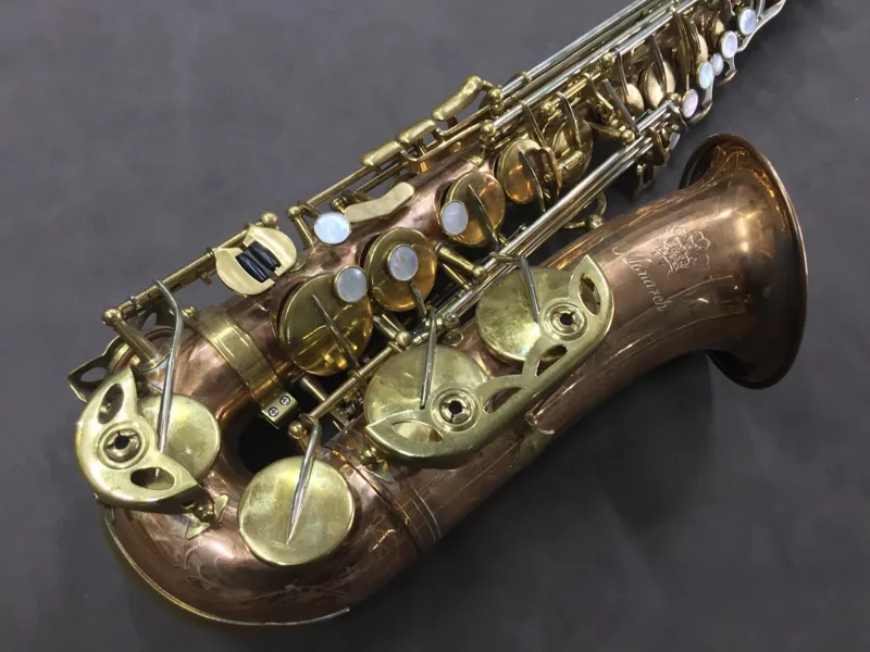 Hanson Monarch Bronze Alto Saxophone-2