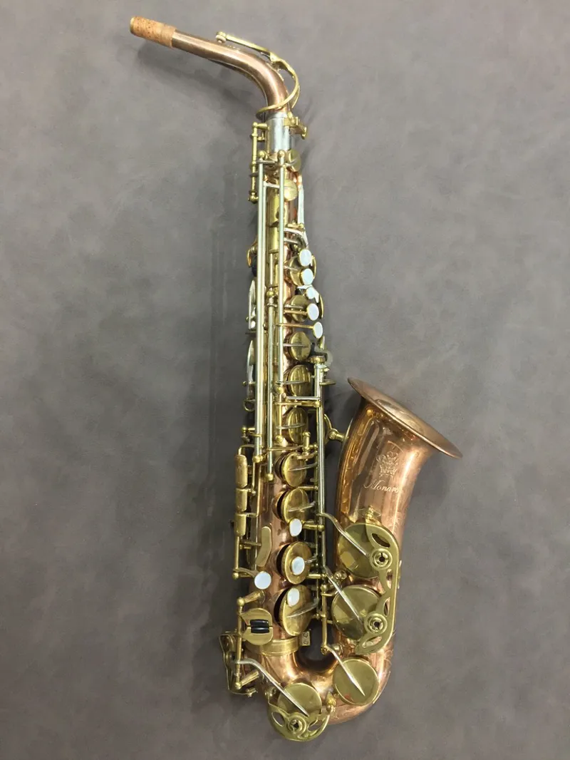 Hanson Monarch Bronze Alto Saxophone-3