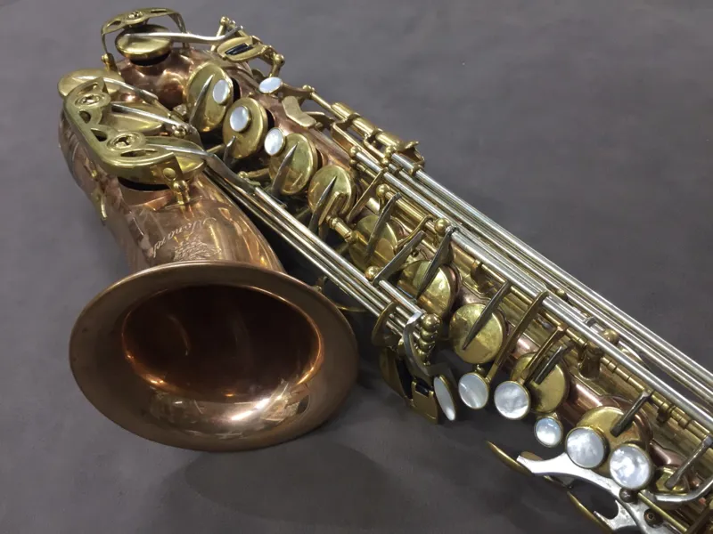 Hanson Monarch Bronze Alto Saxophone-6