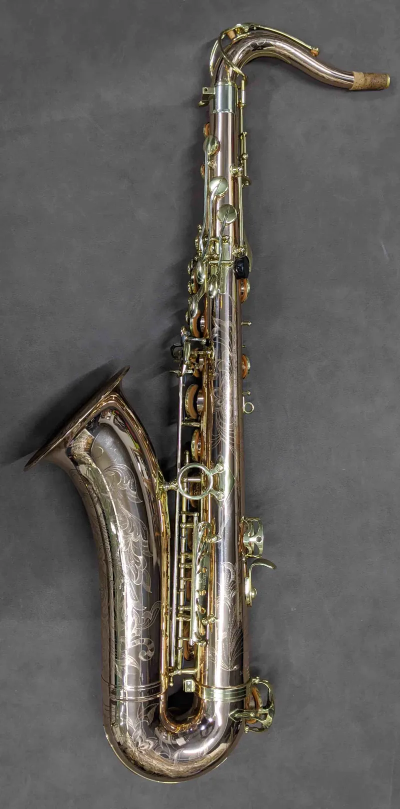 Hanson Monarch Tenor Saxophone - Bronze-2