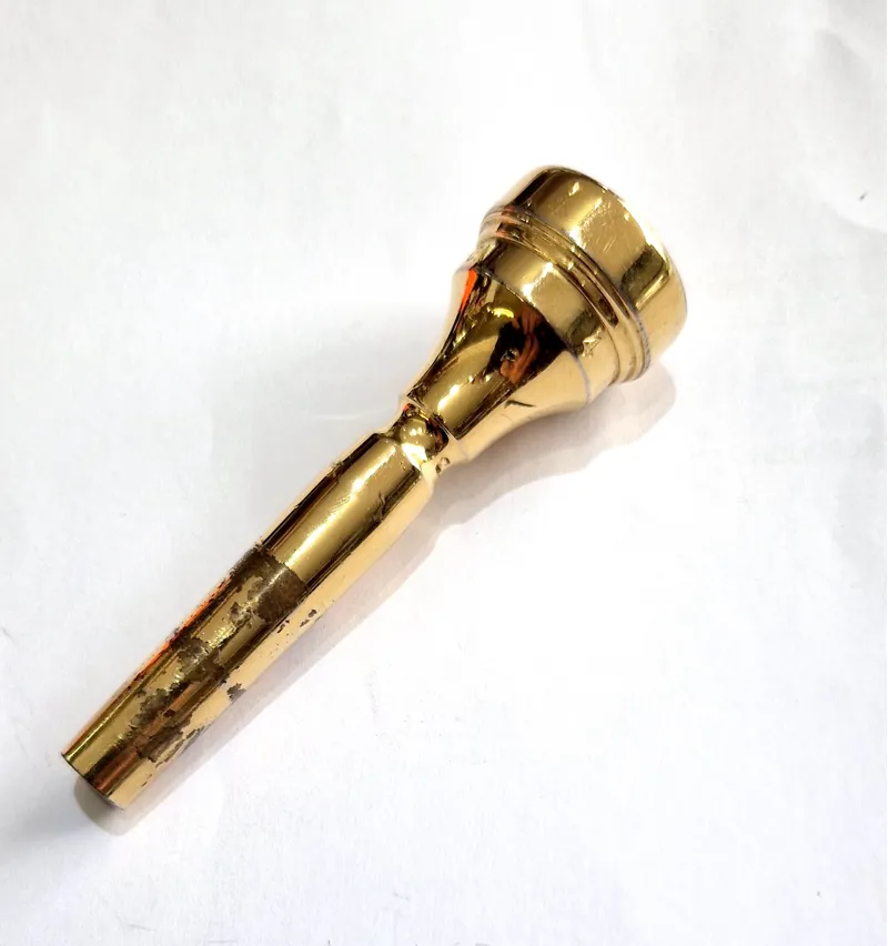 Used Denis Wick 4 trumpet mouthpiece-1