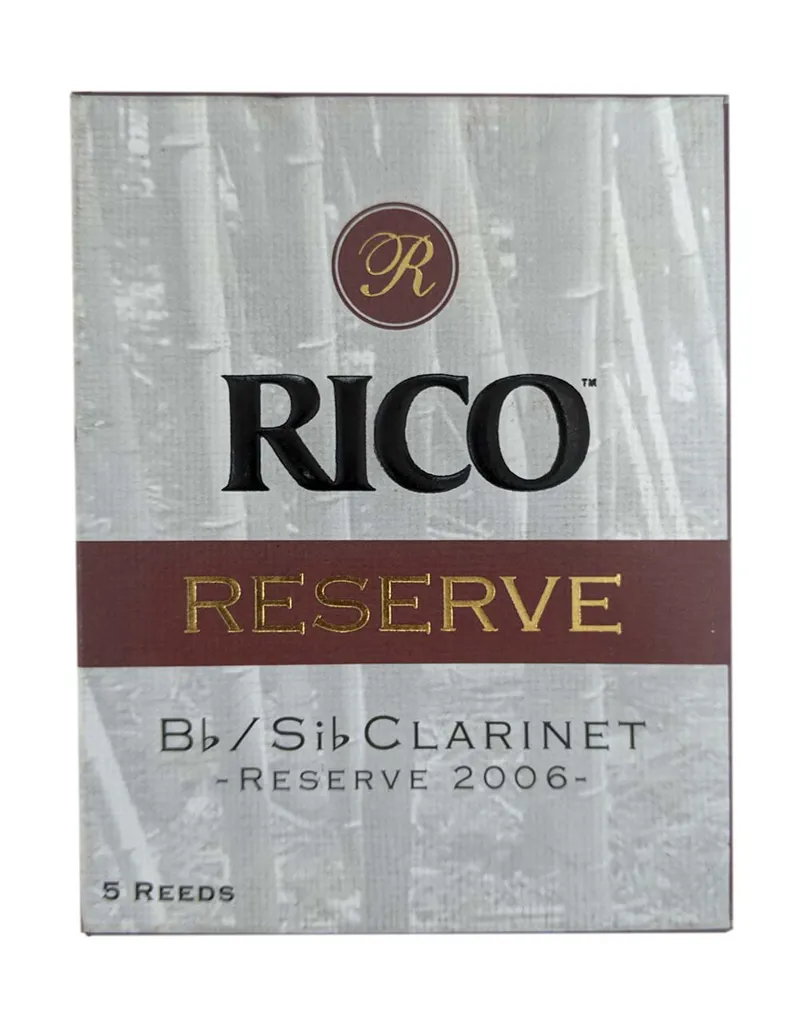 Rico Reserve 2006 Bb Clarinet Reeds Strength 4.0 - 5 Reeds