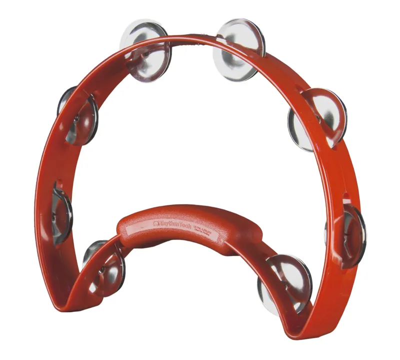 Rhythm Tech RT1230 Solo Tambourine - Red