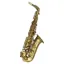 Hanson LX Alto Saxophone Yellow Brass with Deep Gold Lacquer