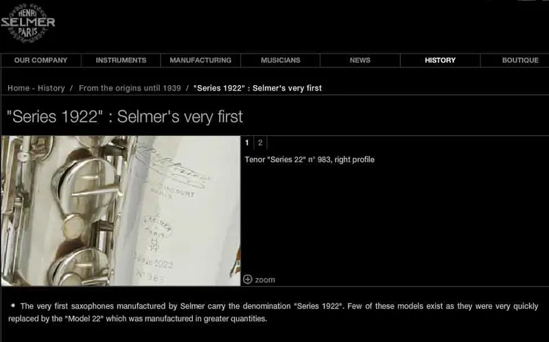 Very Rare Vintage Selmer Series 1922 Alto Saxophone-5