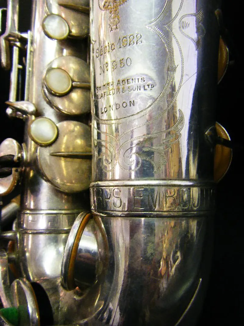 Very Rare Vintage Selmer Series 1922 Alto Saxophone-1