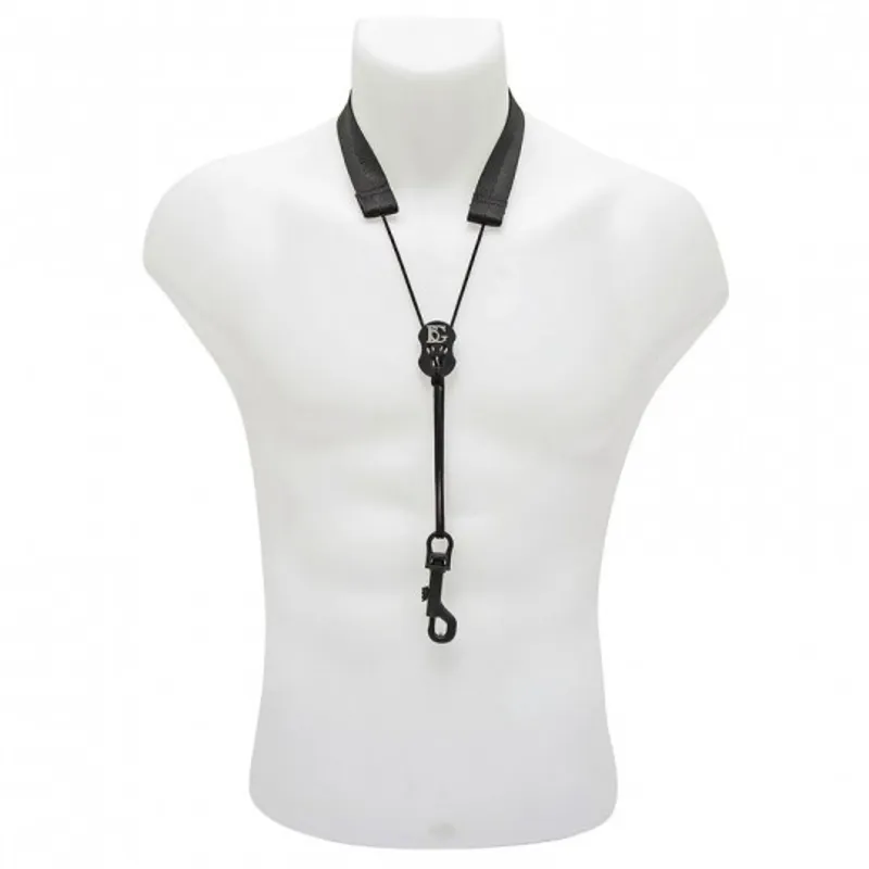 BG SFSH Alto and Tenor Saxophone Flex Neck Strap - Snap Hook