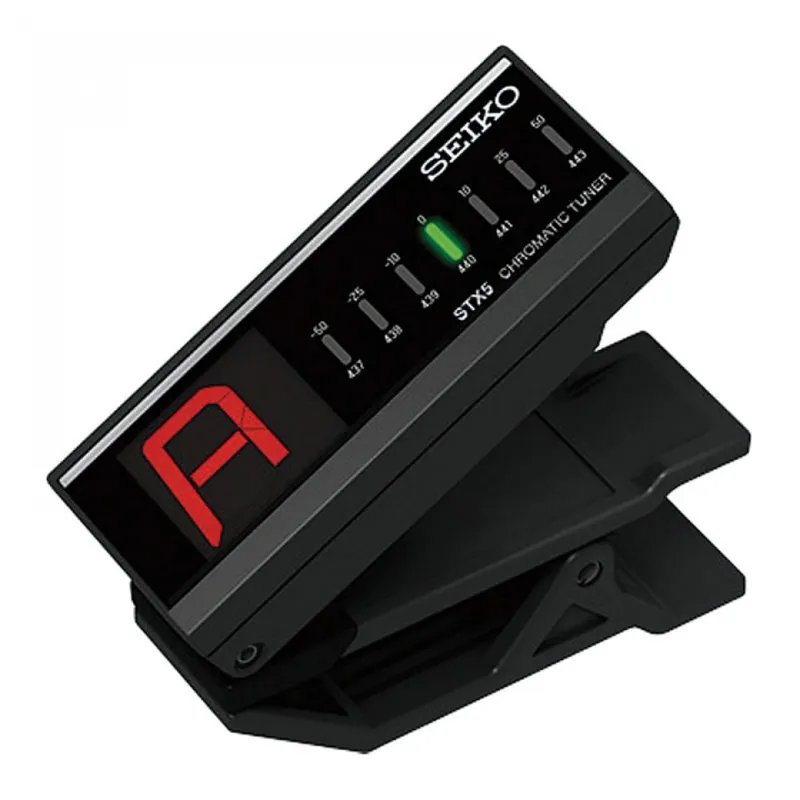 Seiko Clip On Chromatic Tuner- Black
