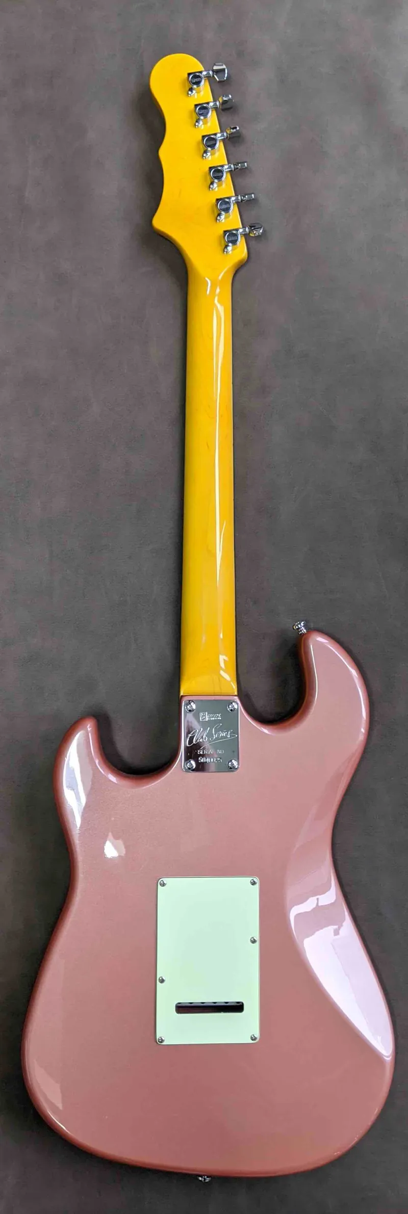 Burns Batwing Electric Guitar - Pink-1