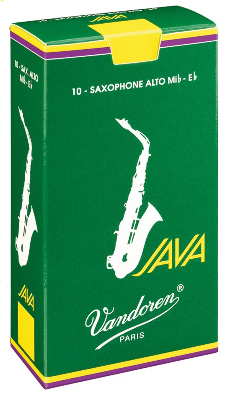 Vandoren Java Alto Saxophone Reeds strength 2 - Individual reed-2