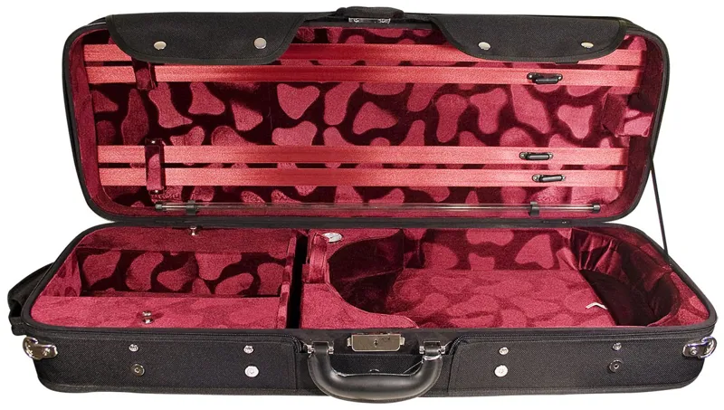 Hidersine VLA104 Luxury Oblong Viola Case - 15 - 16.5 Inch