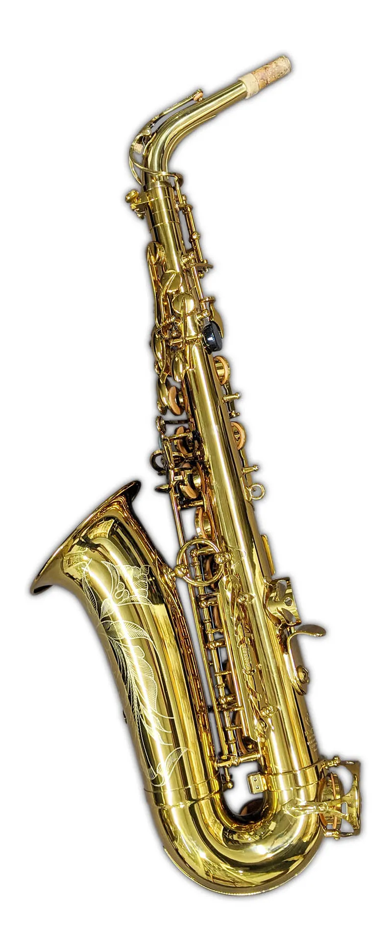Hanson LX Alto Saxophone in Deep Gold Lacquer