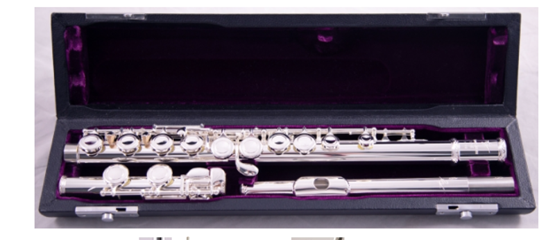TREVOR JAMES 10XE-P FLUTE OUTFIT - CS 925 SILVER LIP PLATE AND RISER-3