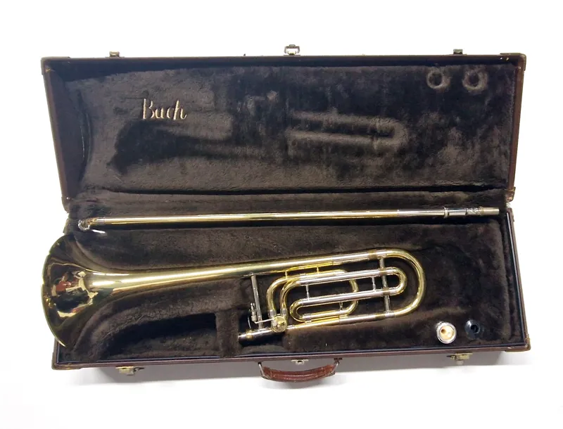 Vincent Bach Stradivarius モデル42 トロンボーン Bach Stradivarius 42AFG Bb-F trombone - i.K.Gottfried ApS