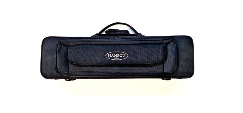 Pre-owned Hanson Series V Soprano Saxophone in Gold Lacquer-4