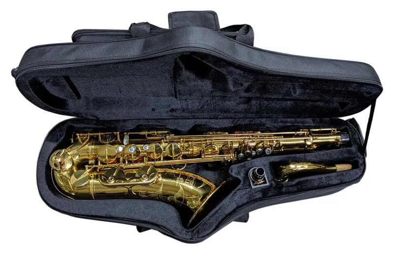 Hanson Series V Tenor Saxophone in Deep Gold Lacquer