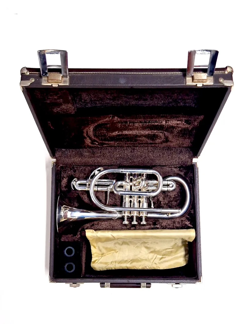 Second hand Besson sovereign cornet-3