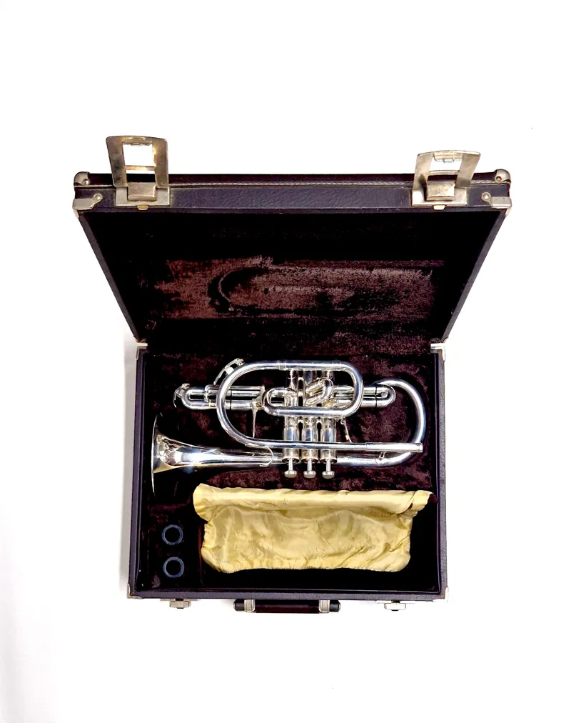 Second hand Besson Sovereign Cornet-3